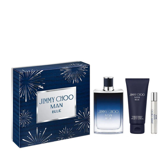 Man Blue Eau de Toilette 3PCS by Jimmy Choo - PERFUME BOUTIQUE
