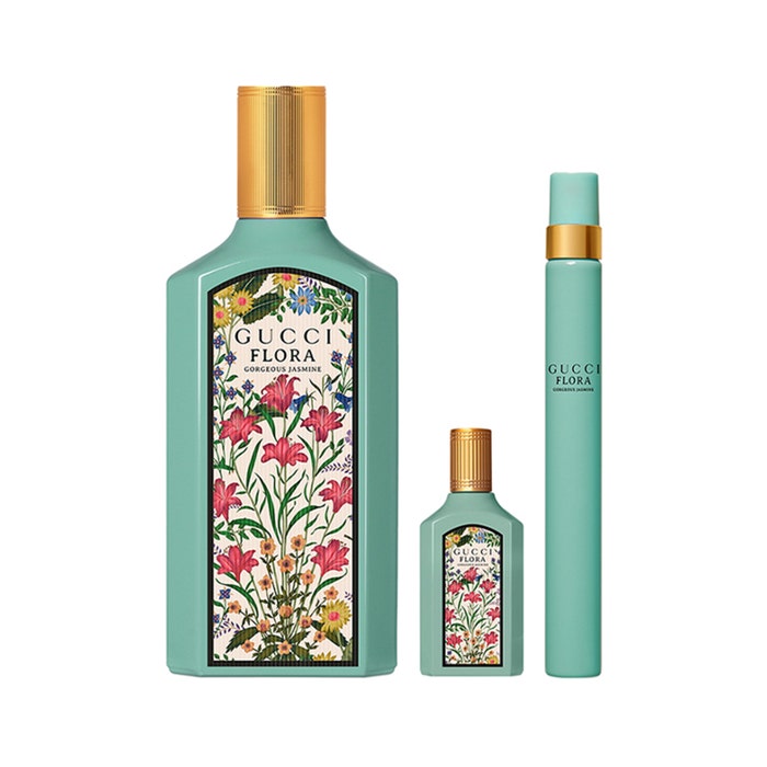 Gucci Flora Gorgeous Jasmine EAU DE PARFUM 3PCS by Gucci - PERFUME BOUTIQUE