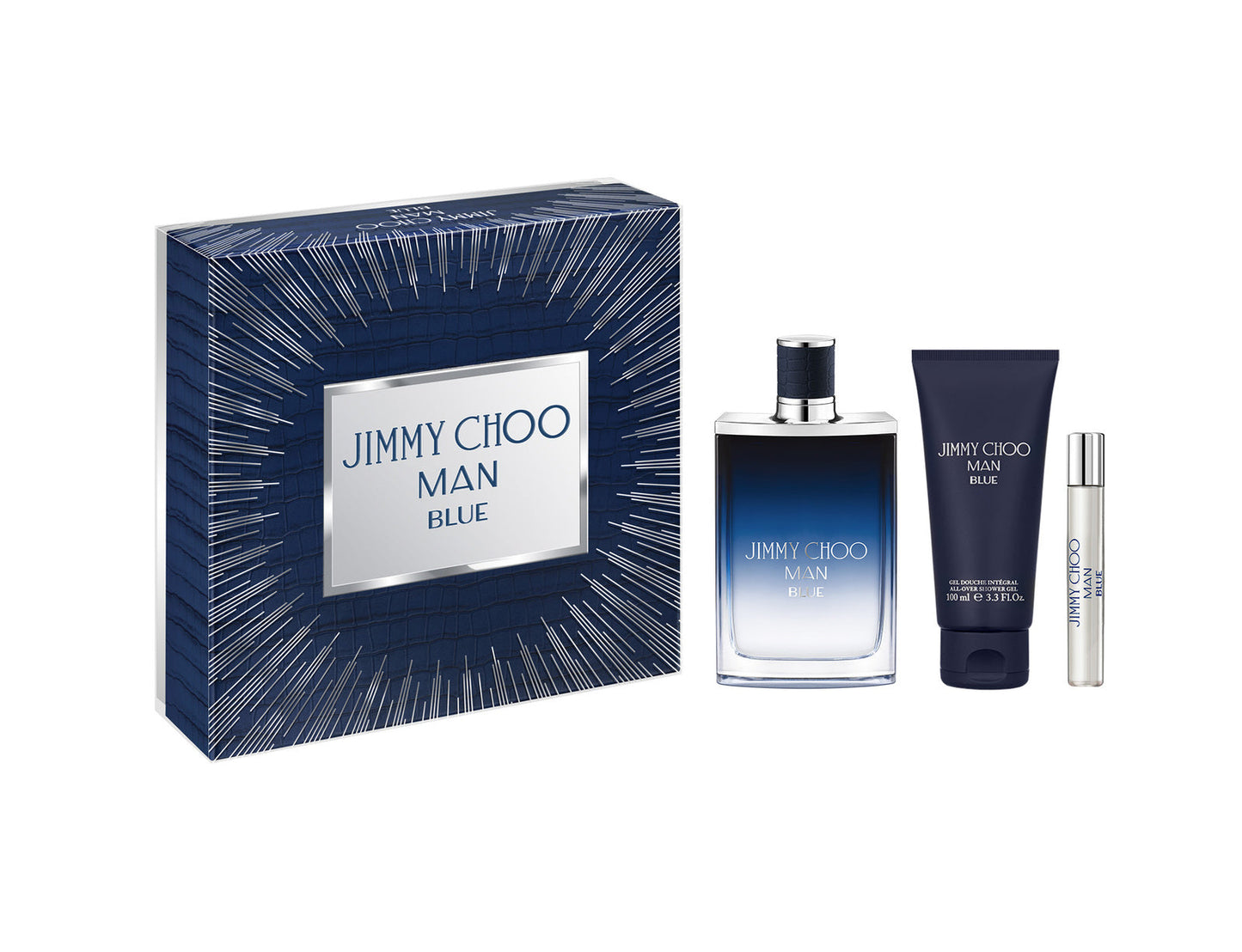 Man Blue Eau de Toilette 3PCS by Jimmy Choo - PERFUME BOUTIQUE