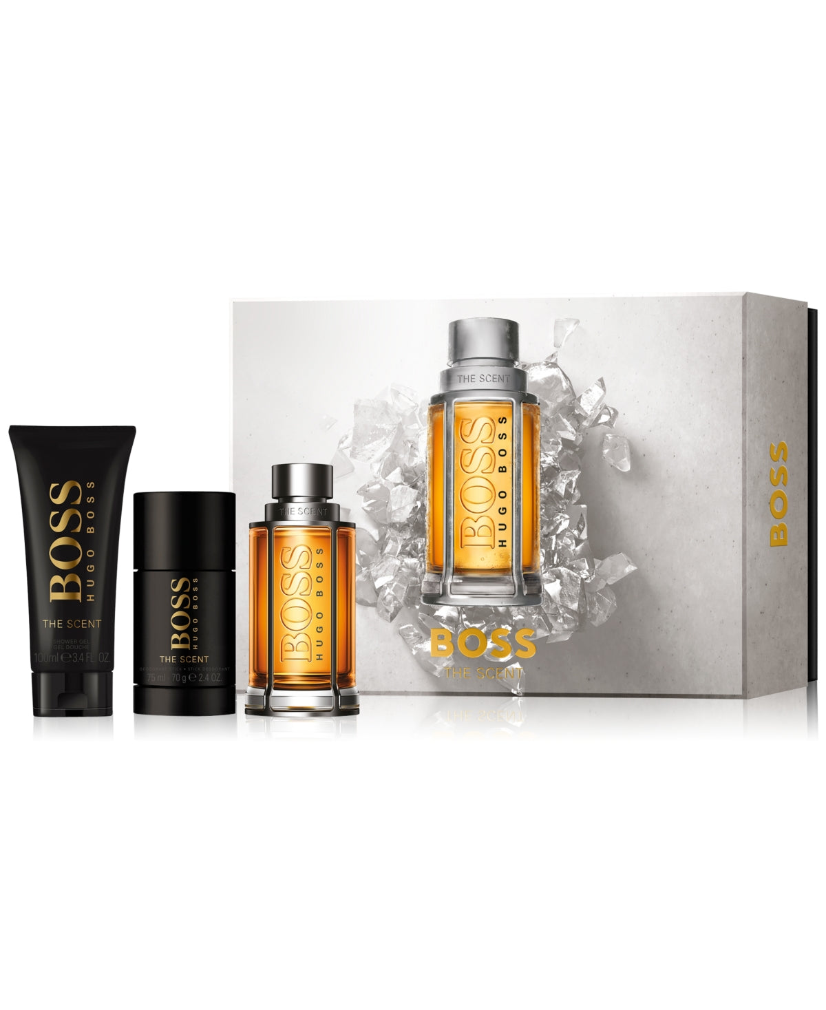 Boss The Scent 3 Piece Men Gift Set by Hugo Boss Eau de Toilette - PERFUME BOUTIQUE