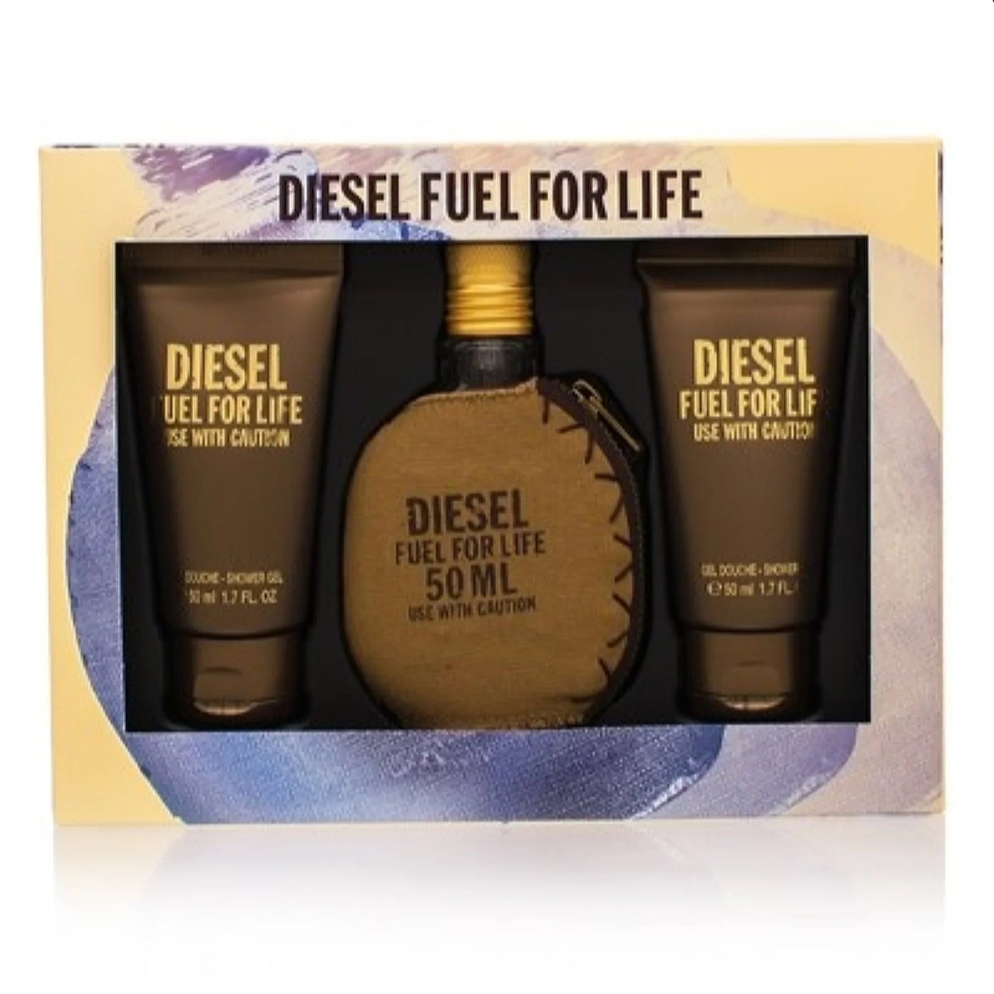 Diesel Fuel For Life Men Gift Set eau de Toilette - PERFUME BOUTIQUE