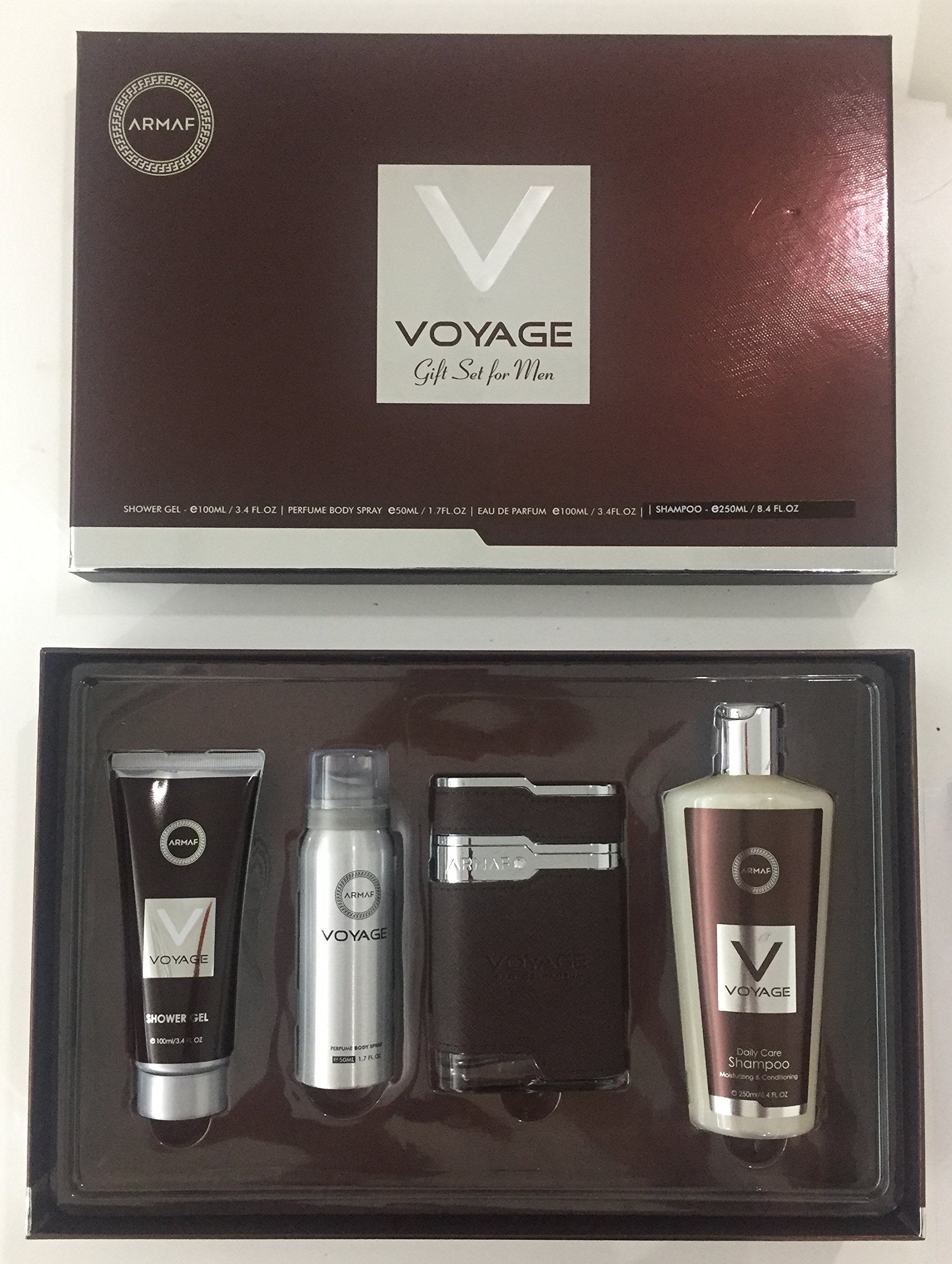 Voyage by Armaf Men 4-PC Gift Set eau de Parfum - PERFUME BOUTIQUE