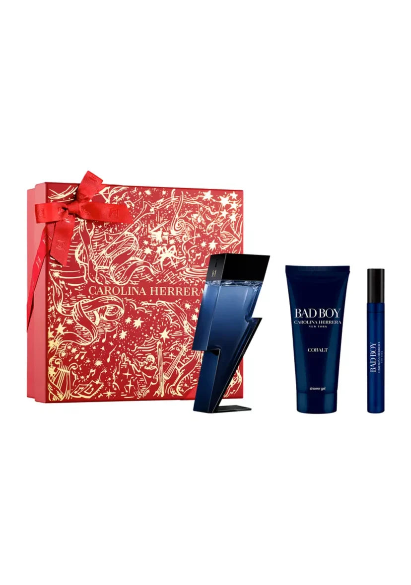 Bad Boy Cobalt Eau de Parfum electrique 3PCS by Carolina Herrera