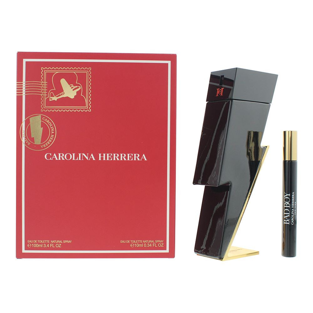 Bad Boy Men 2-PC Travel Exclusive Set by Carolina Herrera eau de Toilette - PERFUME BOUTIQUE