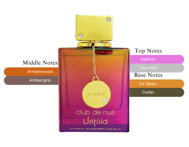 Club de Nuit Untold by Armaf Eau de Parfum Unisex - PERFUME BOUTIQUE