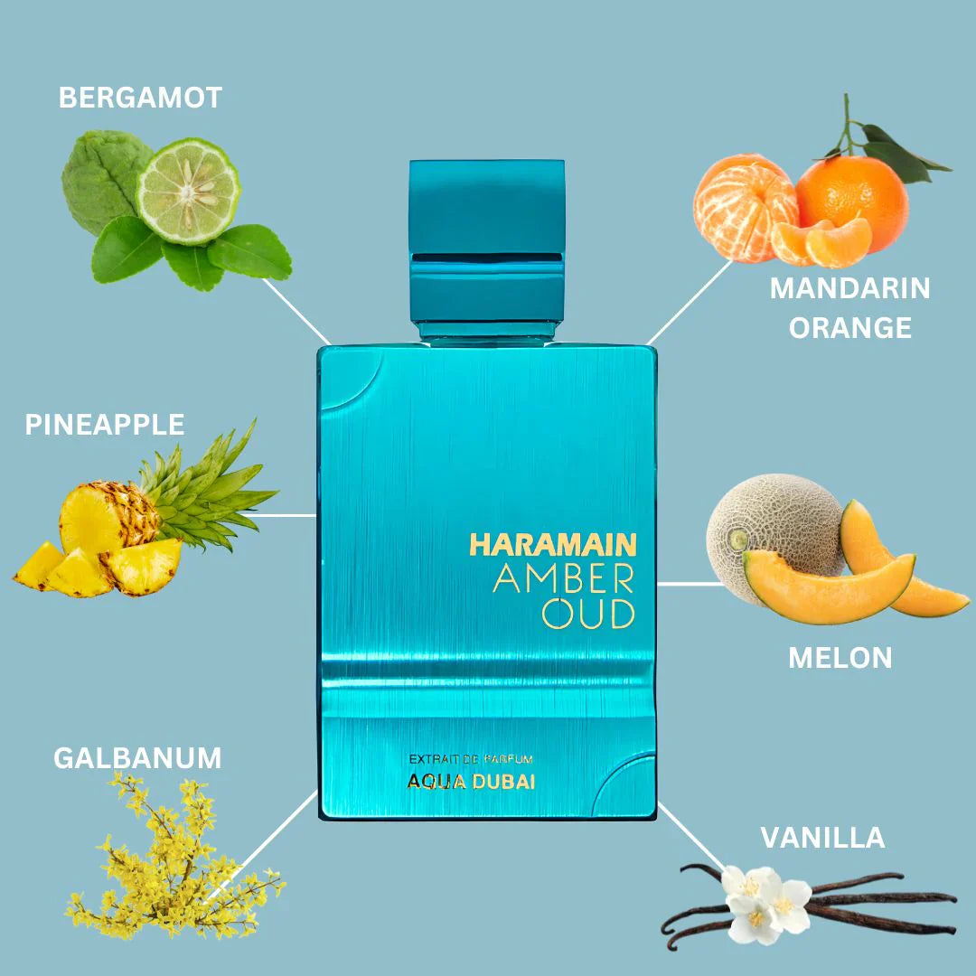 HARAMAIN AMBER OUD Aqua Dubai Extrait de Parfum by AL HARAMAIN - PERFUME BOUTIQUE