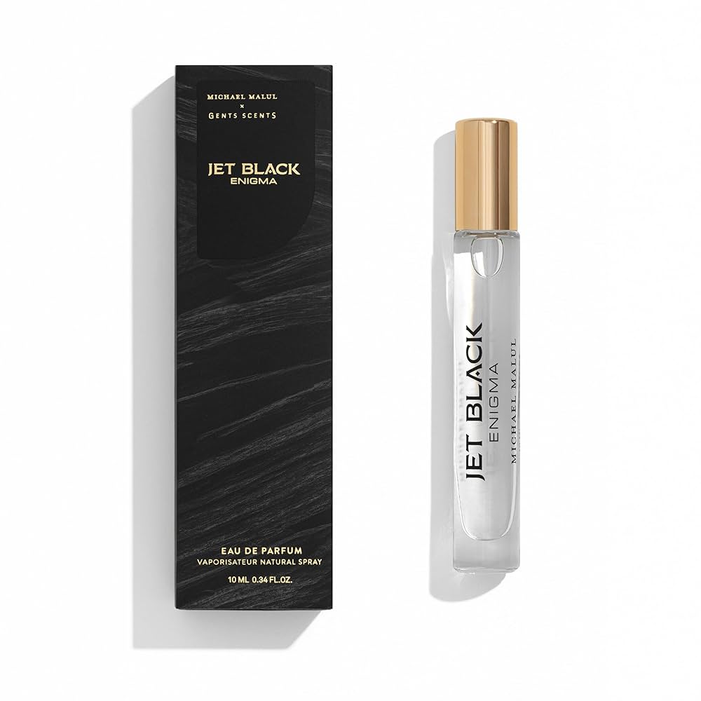 Jet Black Enigma Eau de Parfum by Michael Malul x Gents Scents - PERFUME BOUTIQUE