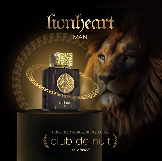 LIONHEART MAN Club de Nuit Eau de Parfum by Armaf - PERFUME BOUTIQUE