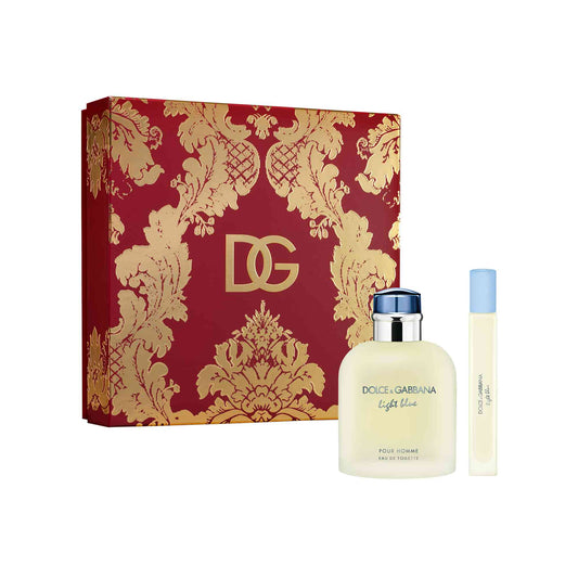 Light Blue 2PC Men Gift Set by Dolce & Gabbana Eau de Toilette - PERFUME BOUTIQUE