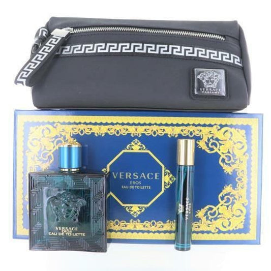 Eros Men Eau de Toilette 3PCS by Versace