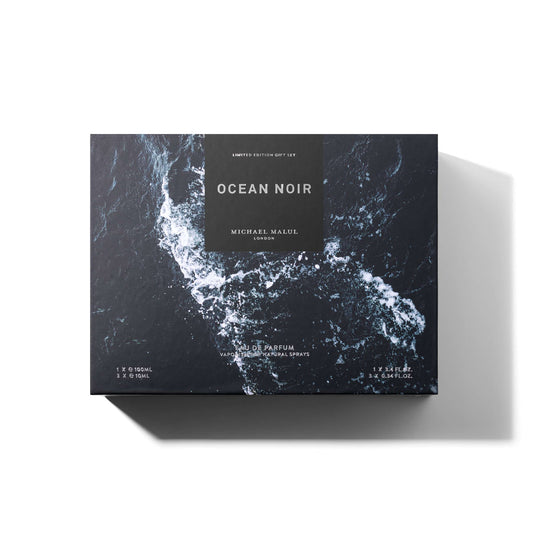 Ocean Noir Eau de Parfum Limited Edition GIFT SET by Michael Malul - PERFUME BOUTIQUE