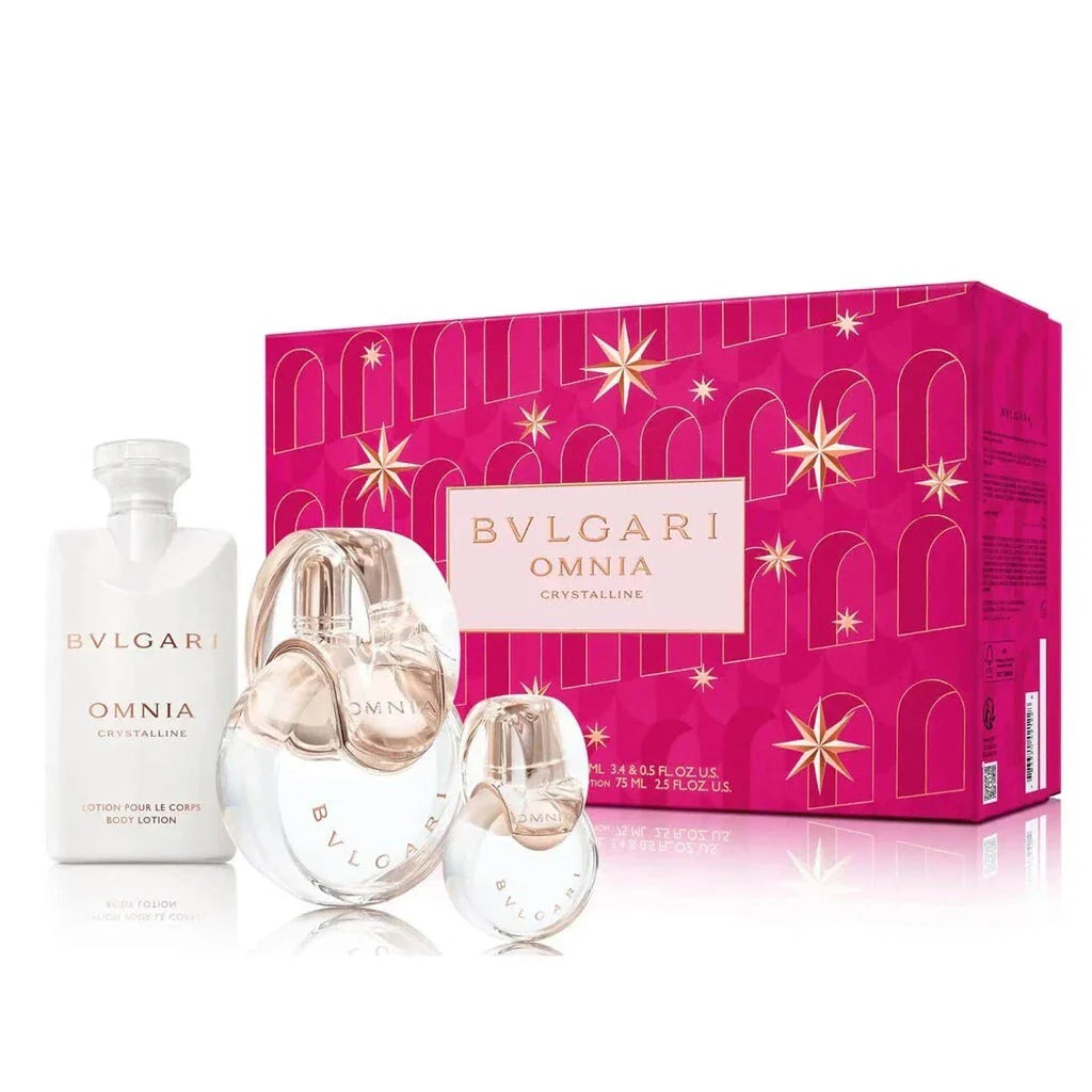 Omnia Crystalline 3PC Set Eau de Toilette by Bvlgari