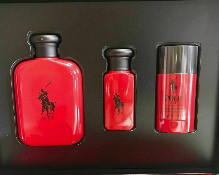 Polo Red 3PC Men Gift set eau de Toilette - PERFUME BOUTIQUE