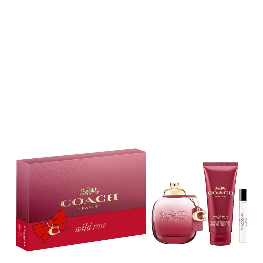 Wild Rose Women 3-PC Gift Set by Coach Eau de Parfum - PERFUME BOUTIQUE