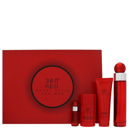 360 RED Men Gift Set by Perry Ellis Eau de Toilette - PERFUME BOUTIQUE