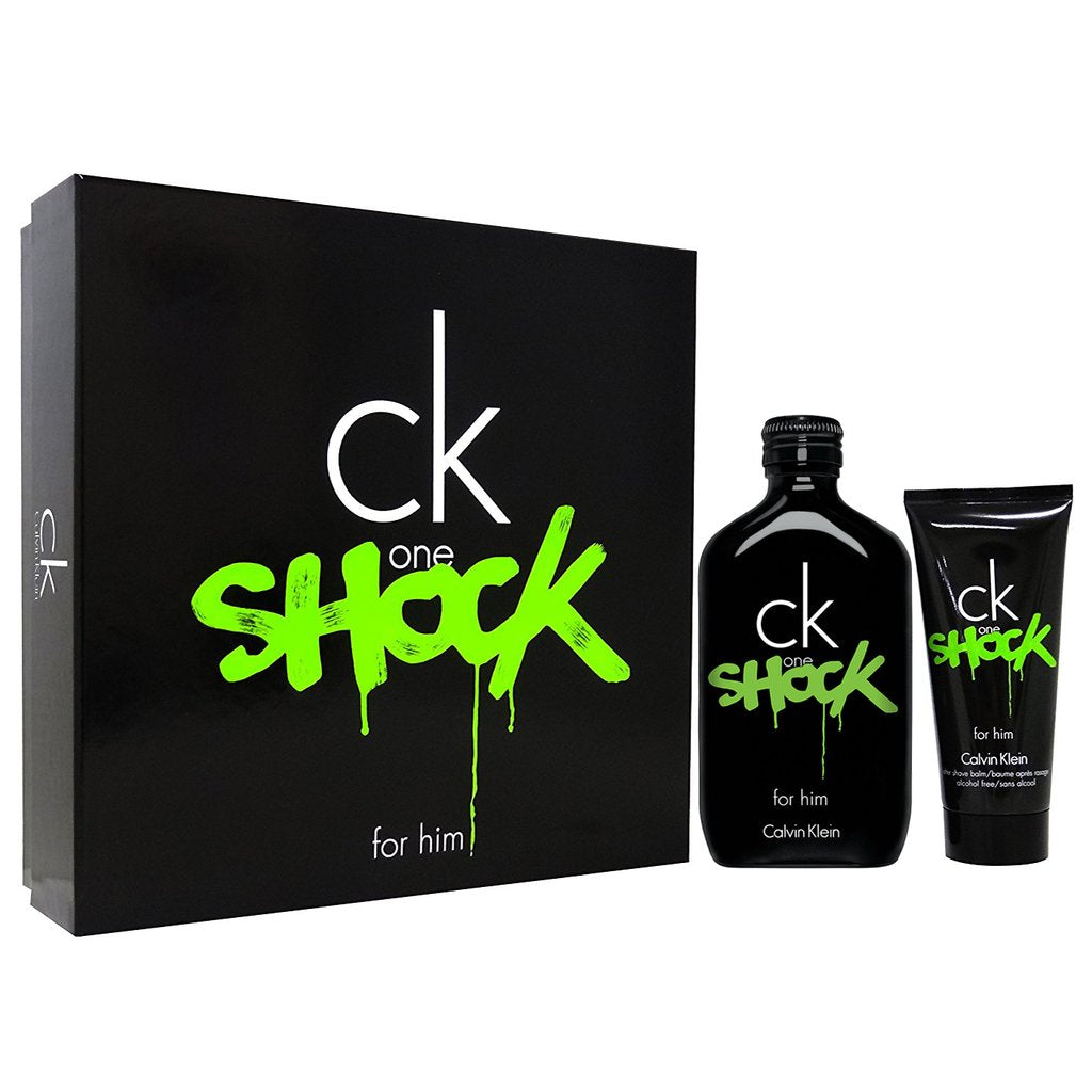 CK One Shock Men Gift Set by Calvin Klein Eau de Toilette Unisex - PERFUME BOUTIQUE