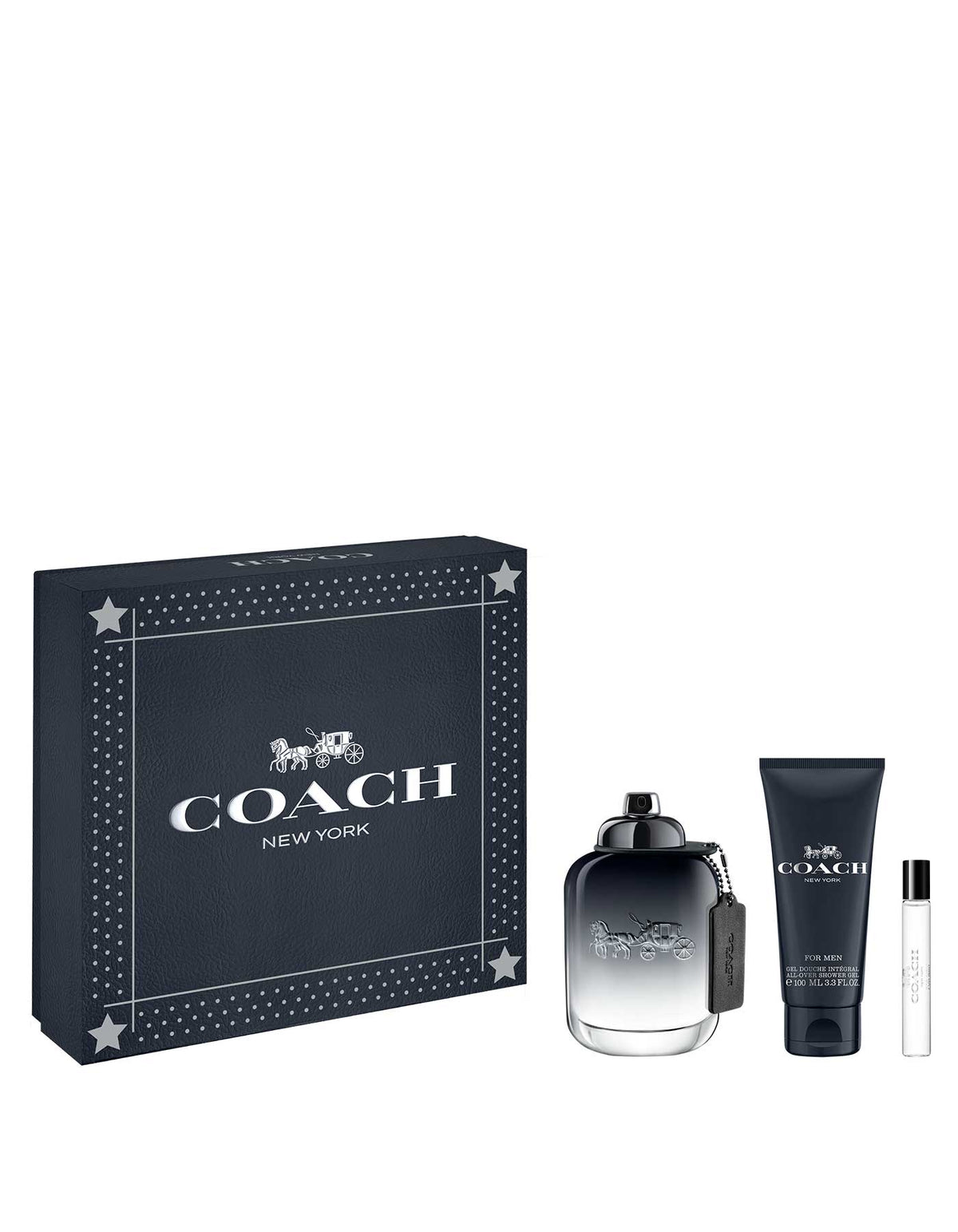 Coach New York Men Gift Set by Coach Eau de Toilette - PERFUME BOUTIQUE