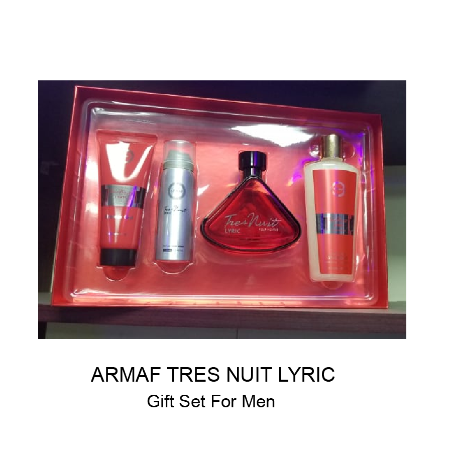 Tres Nuit Lyric Men Gift Set by Armaf Eau de Toilette - PERFUME BOUTIQUE