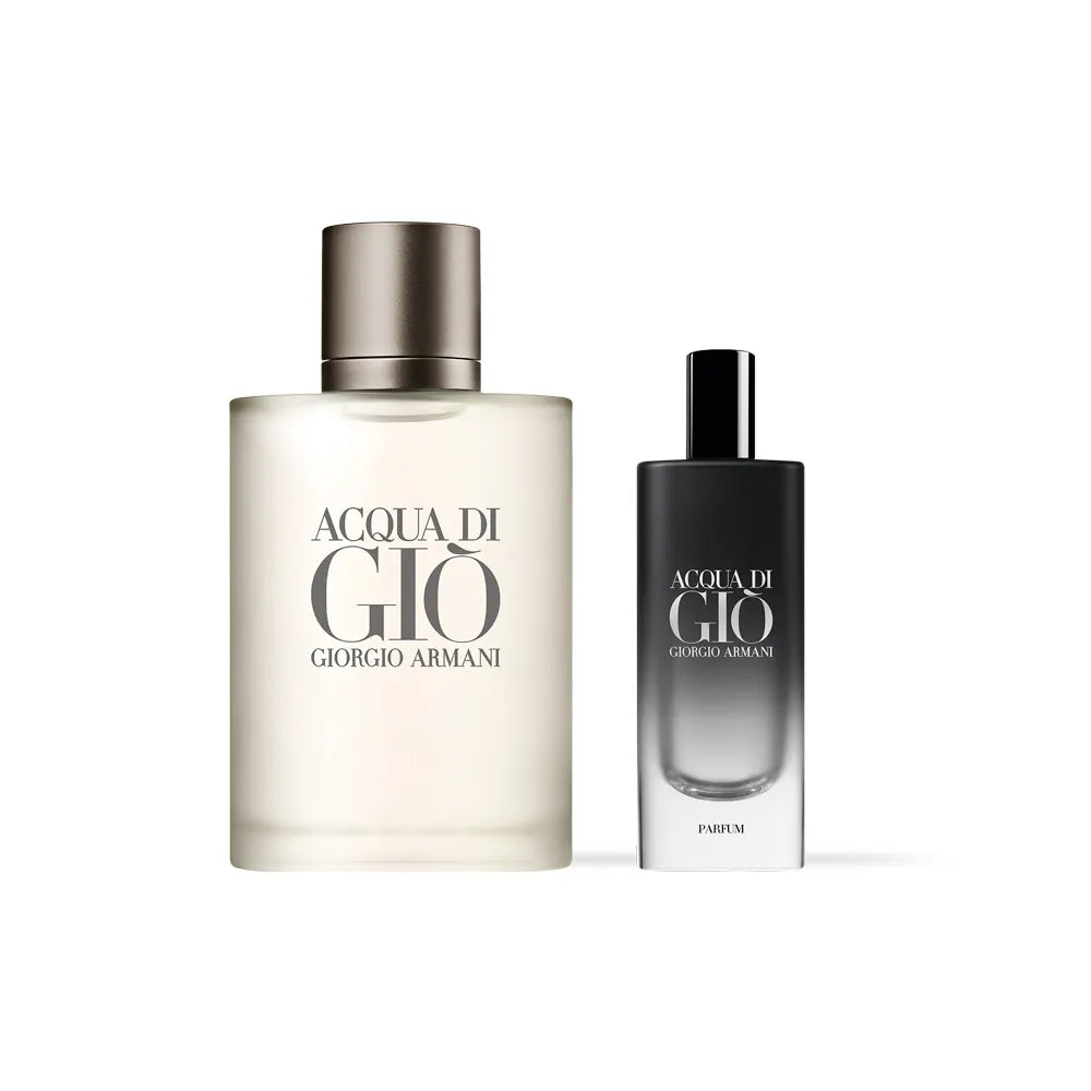 Acqua Di Gio Men Duo 2PC Gift Set by Giorgio Armani Eau de Toilette & Parfum - PERFUME BOUTIQUE