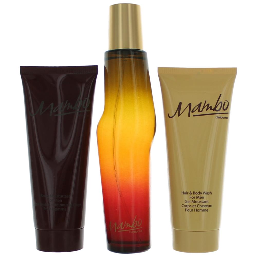 Mambo for Men Gift Set 3-PC By Liz Claiborne Eau de Cologne - PERFUME BOUTIQUE