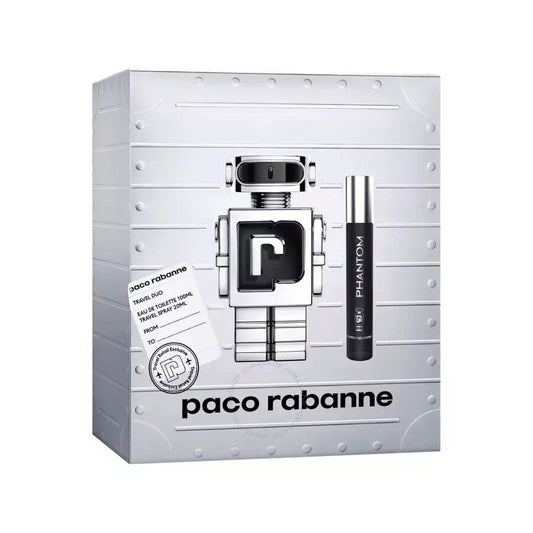 Paco Rabanne Phantom 2-PC Travel Gift Set Eau De Toilette - PERFUME BOUTIQUE