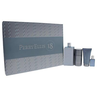 18 For Men Gift Set 4pcs by Perry Ellis Eau de Toilette - PERFUME BOUTIQUE