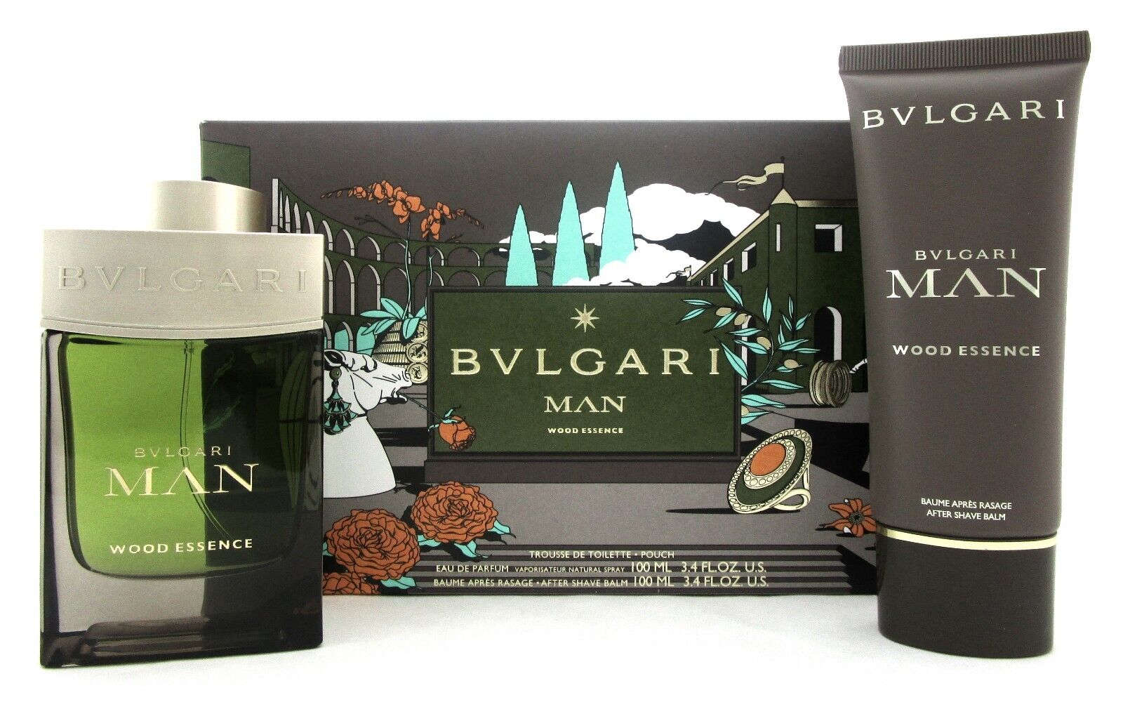 Bvlgari Man Wood Essence 2-PC Set eau de Toilette - PERFUME BOUTIQUE