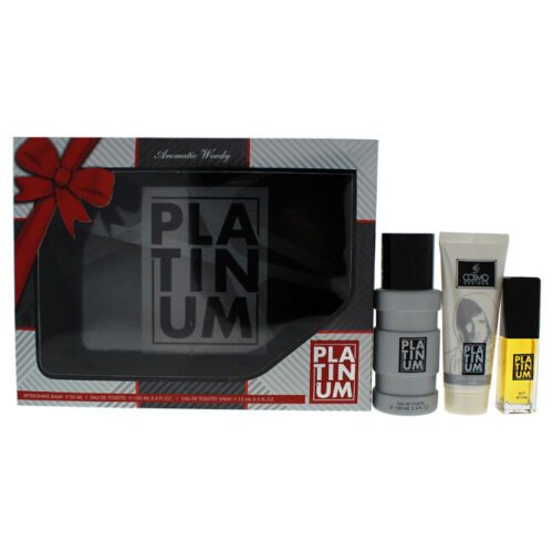 Platinum Cosmo Men 3-PC Gift Set Eau de Toilette - PERFUME BOUTIQUE