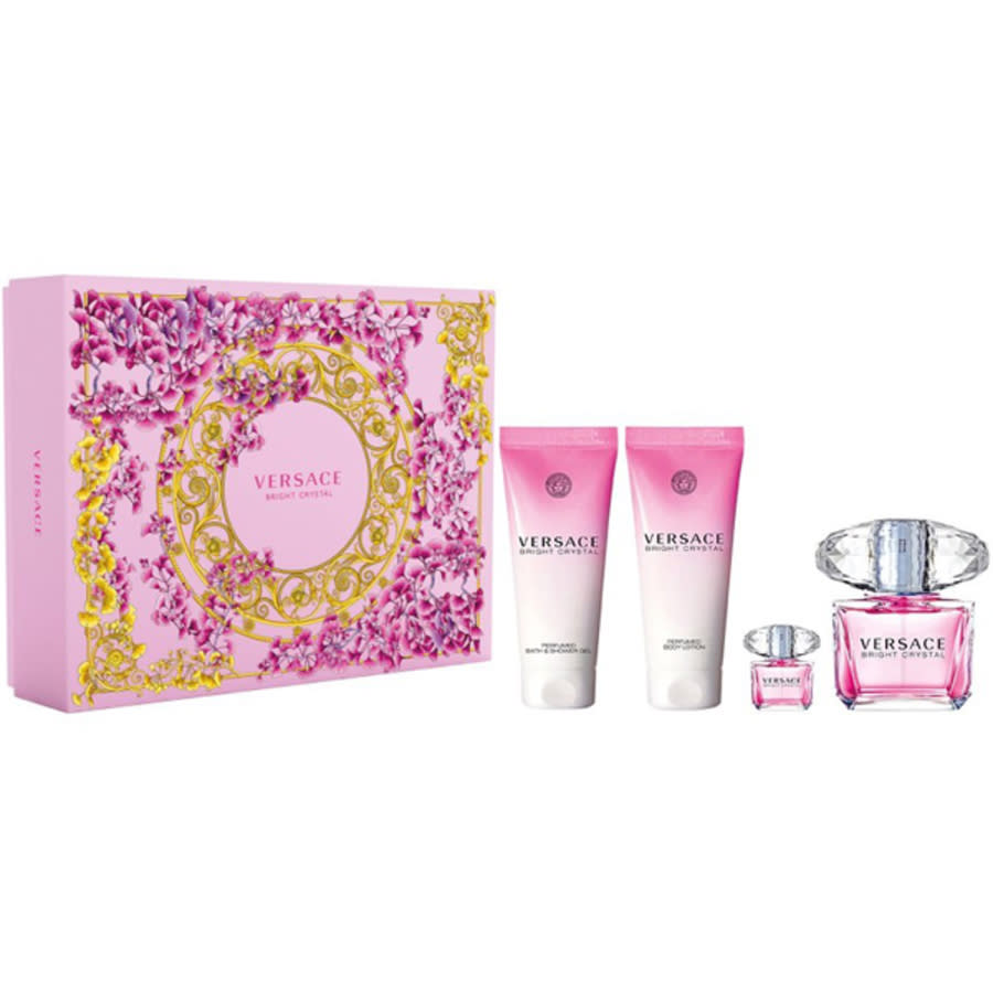 Bright Crystal Eau de Toilette 4PCS by Versace - PERFUME BOUTIQUE