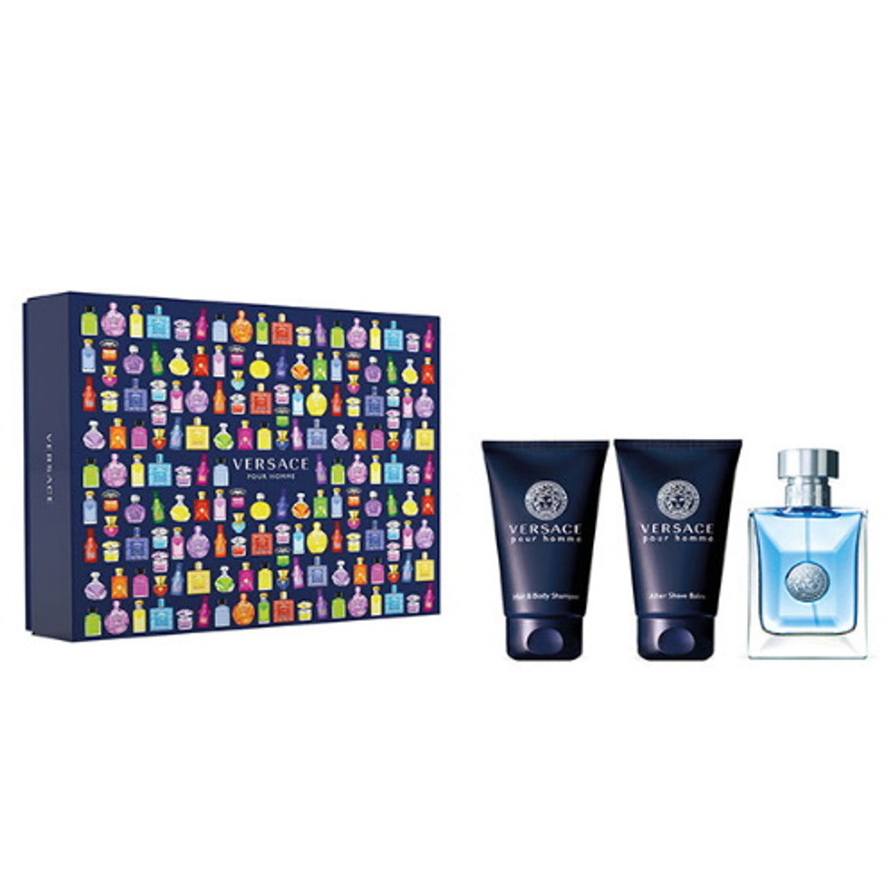 Pour Homme Eau de Toilette 3PCS by Versace - PERFUME BOUTIQUE