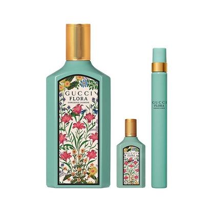 Gucci Flora Gorgeous Jasmine EAU DE PARFUM 3PCS by Gucci - PERFUME BOUTIQUE