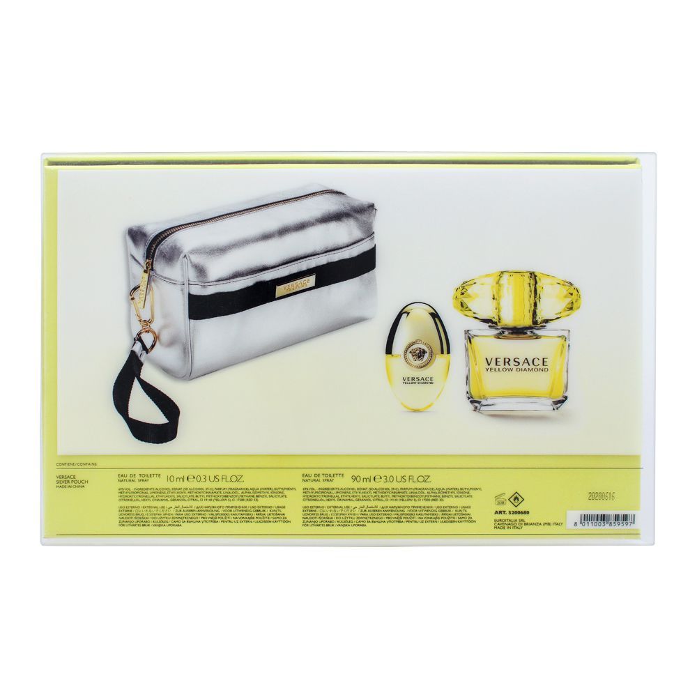 Yellow Diamond eau de Toilette 3PCS by Versace - PERFUME BOUTIQUE