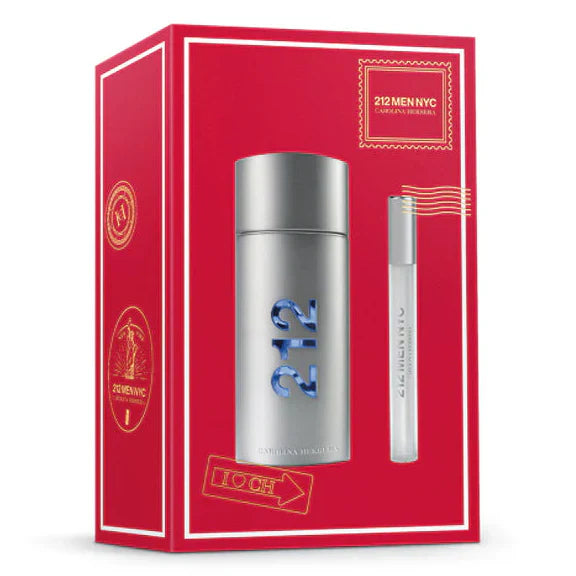 212 Men NYC Travel Gift Set by Carolina Herrera Eau de Toilette - PERFUME BOUTIQUE