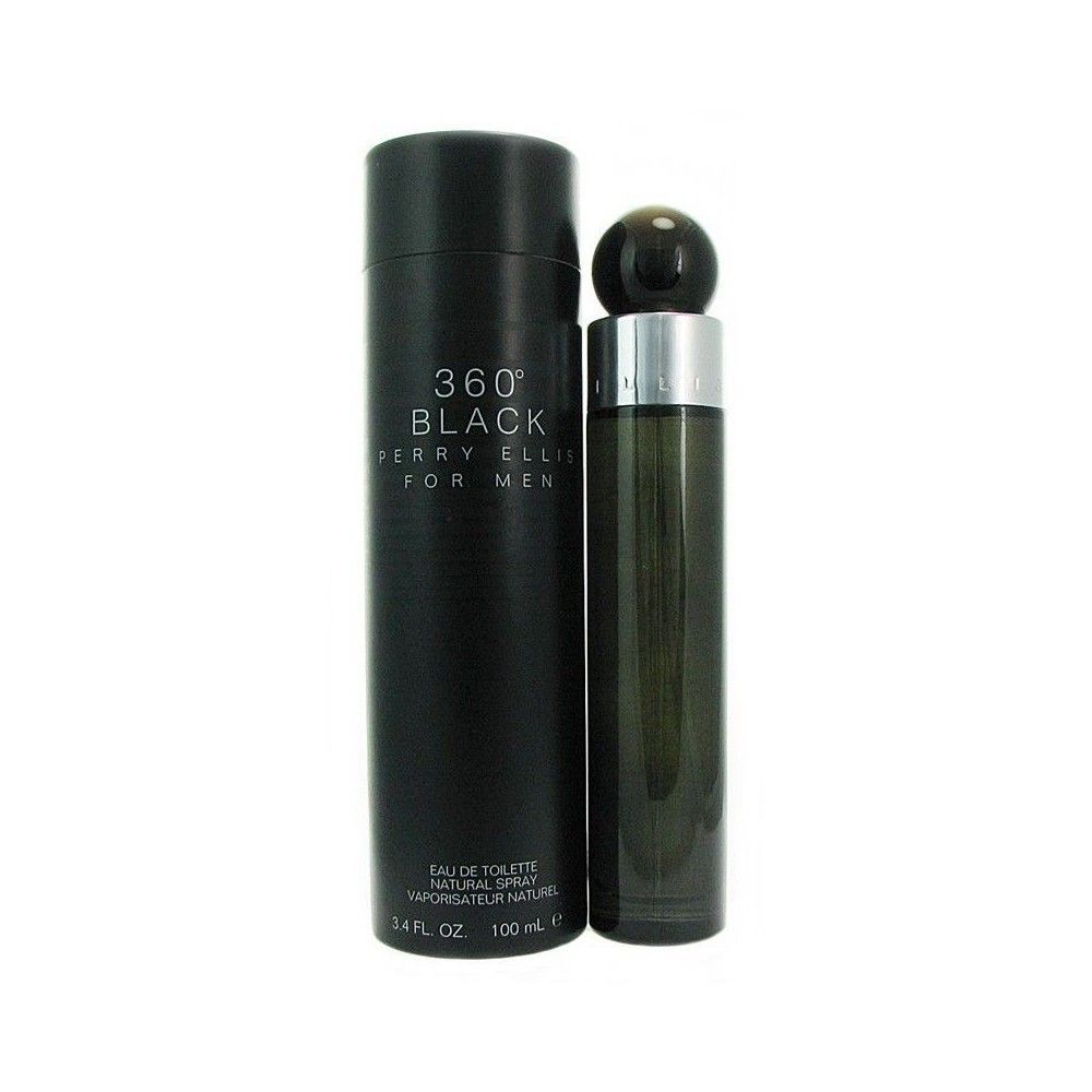 360° Black For Men By Perry Ellis Eau de Toilette - PERFUME BOUTIQUE