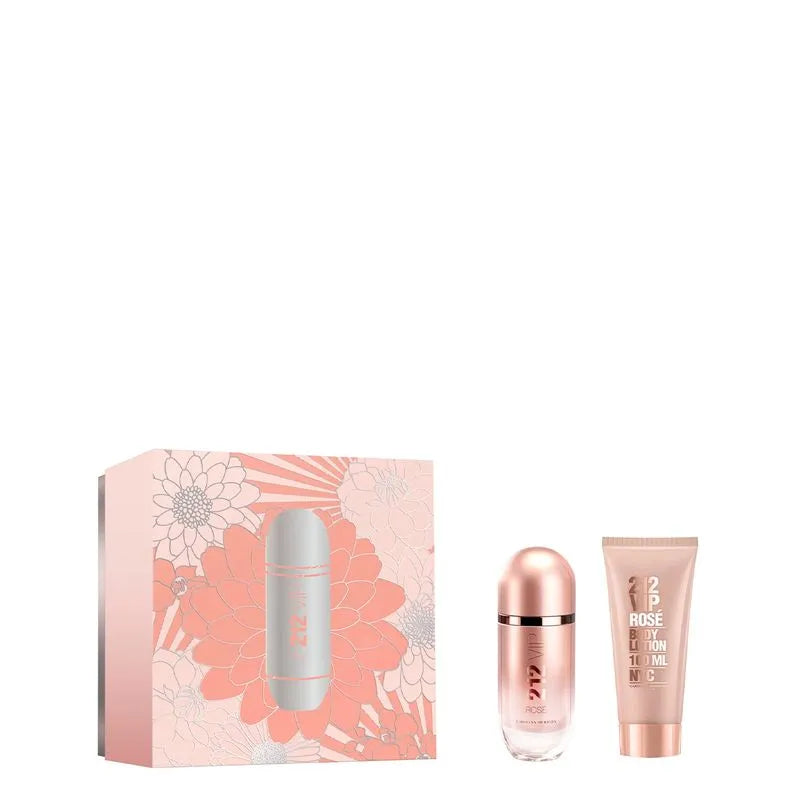 212 VIP Rose Women 2PC Set by Carolina Herrera Eau de Parfum - PERFUME BOUTIQUE