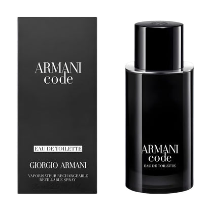 Armani Code Refillable Spray by Giorgio Armani Eau de Toilette - PERFUME BOUTIQUE