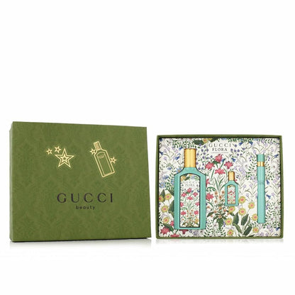 Gucci Flora Gorgeous Jasmine EAU DE PARFUM 3PCS by Gucci - PERFUME BOUTIQUE