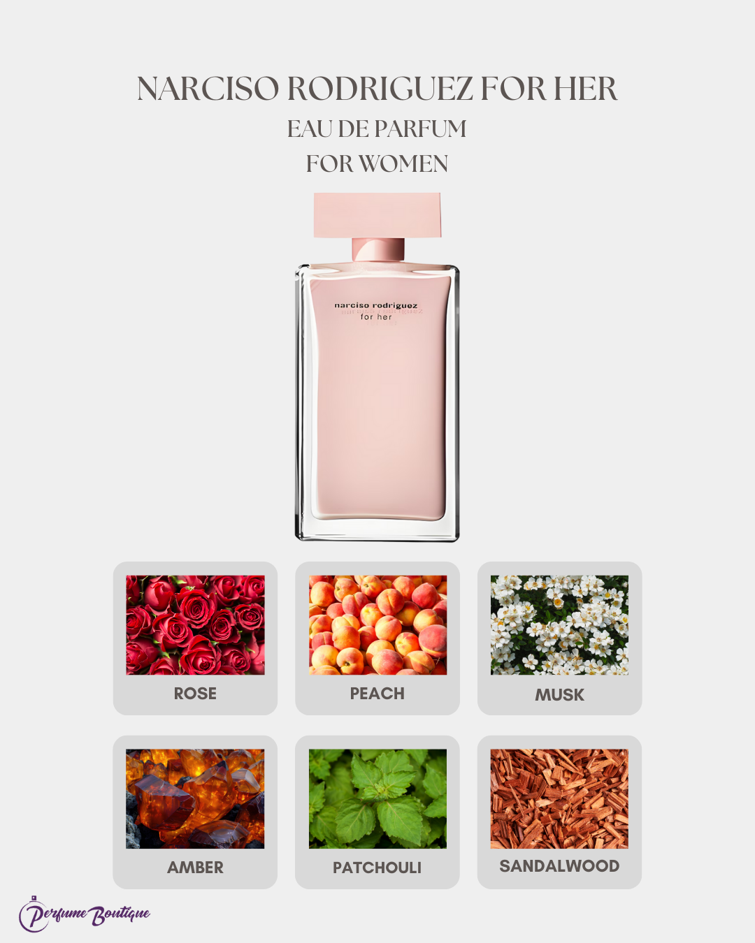 Narciso Rodriguez For Her 3-PC Gift Set eau de Parfum