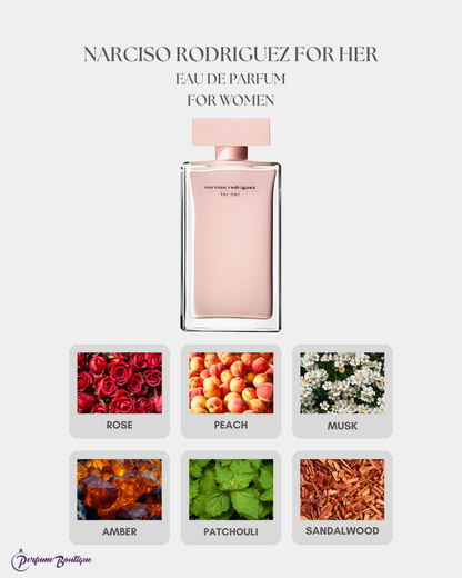 Narciso Rodriguez For Her 3-PC Gift Set eau de Parfum