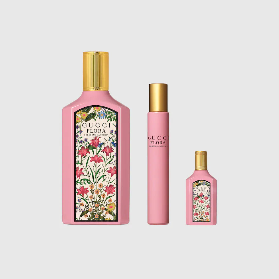 Gucci Flora Gorgeous Gardenia Eau de Parfum 3PCS by Gucci - PERFUME BOUTIQUE