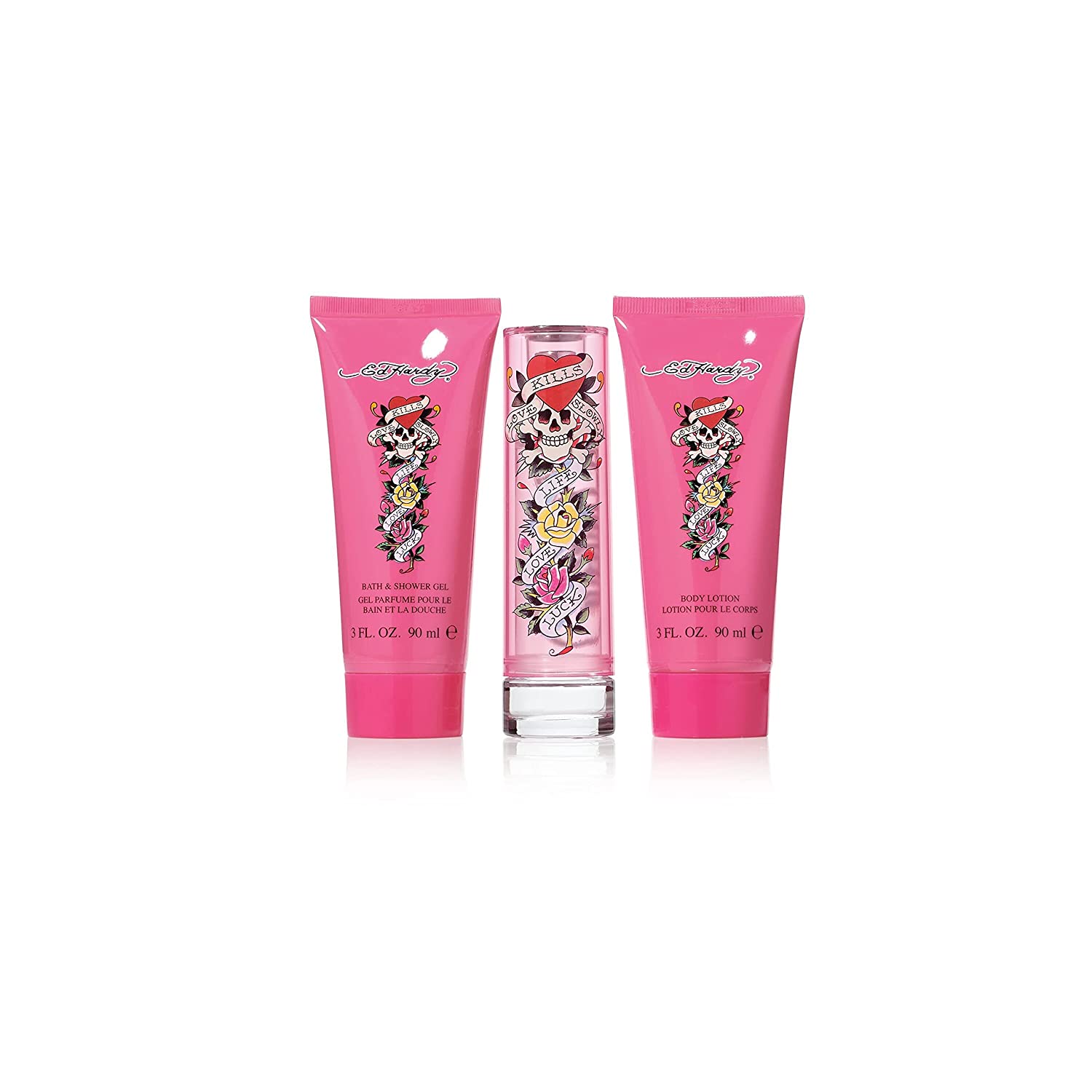 Ed Hardy Love Kills Slowly Women Gift Set by Ed Hardy Eau de Parfum - PERFUME BOUTIQUE