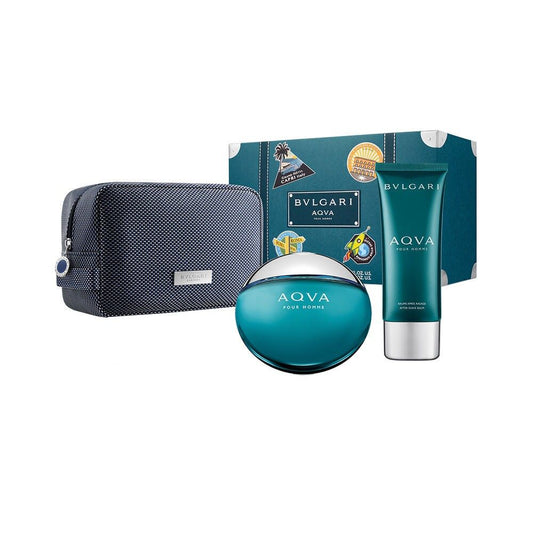 AQVA Pour Homme Men Gift Set by Bvlgary Eau de Toilette - PERFUME BOUTIQUE