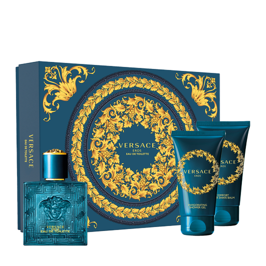 Eros Men Eau de Toilette 3PCS by Versace - PERFUME BOUTIQUE
