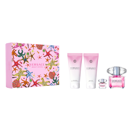 Bright Crystal Eau de Toilette 4PCS by Versace - PERFUME BOUTIQUE