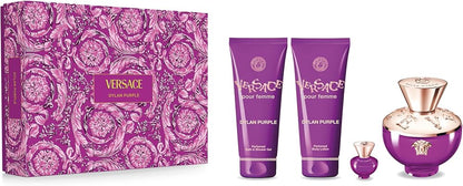 Dylan Purple Eau de Parfum 4PCS by Versace - PERFUME BOUTIQUE