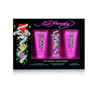 Ed Hardy Love Kills Slowly Women Gift Set by Ed Hardy Eau de Parfum - PERFUME BOUTIQUE