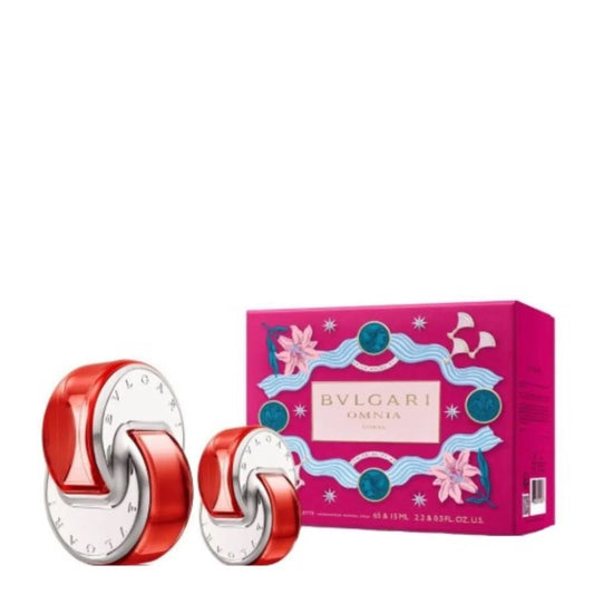 Bvlgari Omnia Coral 2-PC women Gift Set eau de Toilette - PERFUME BOUTIQUE