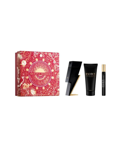 Bad Boy Men 3PC Gift Set by Carolina Herrera eau de Toilette - PERFUME BOUTIQUE