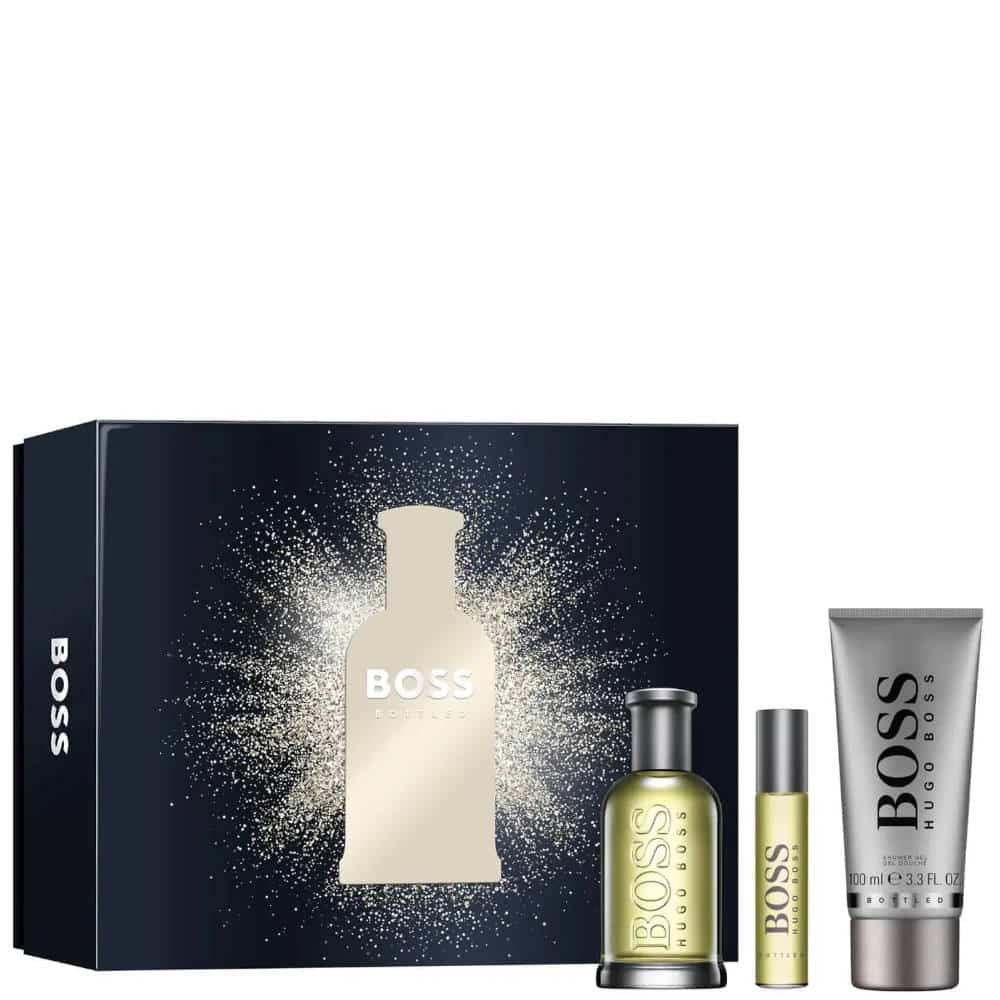 Boss Bottled 3-PC Eau de Toilette Men Gift Set by Hugo Boss - PERFUME BOUTIQUE