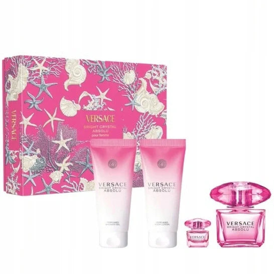 Bright Crystal Absolu Eau de Parfum 4PCS by Versace